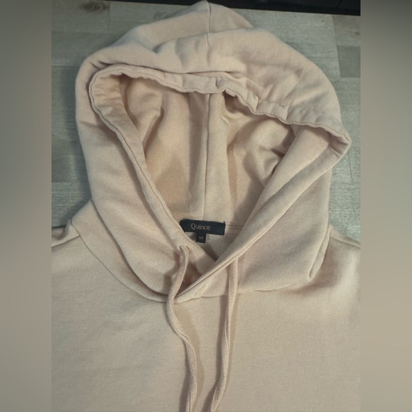 Quince Women's SuperSoft pullover pink/melon Hoodie - Picture 4 of 10